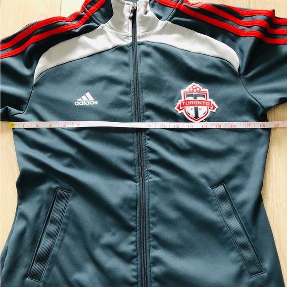 Adidas Toronto FC Embroidered Soccer Track Jacket - Picture 2 of 14